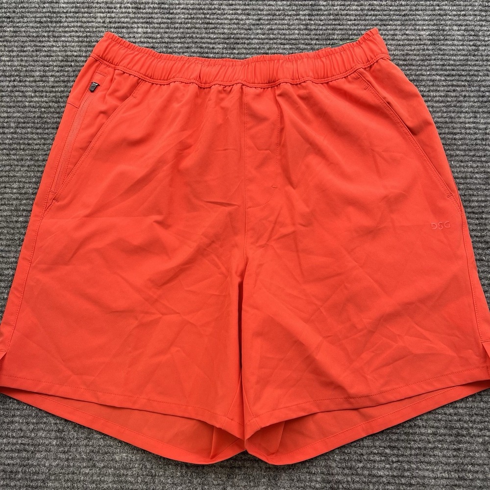 DSG 6"‎ Agility Woven Run Shorts Men's Size Small Red Sun Athletic Fit NWT $30
